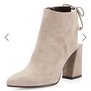 Stuart Weitzman “Grandiose” Suede Bootie